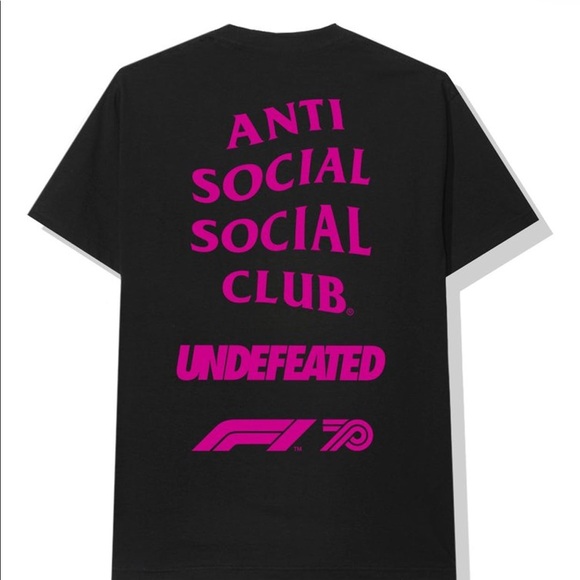 Anti social social club x undefeated size large - Picture 1 of 3